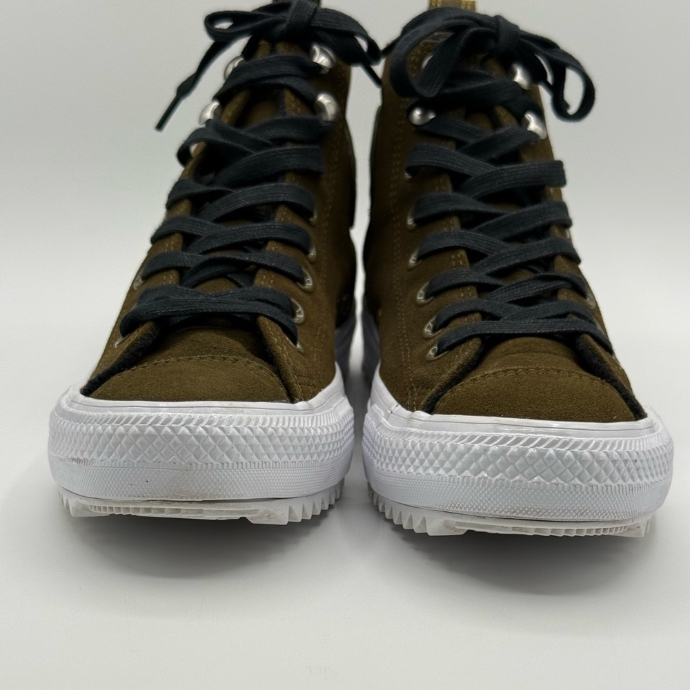 Converse Women’s Chuck Taylor All Star Hiker Hi Top 565238C Olive Green SZ 8.5 - Picture 9 of 13